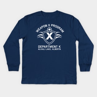 Weapon X Program Kids Long Sleeve T-Shirt